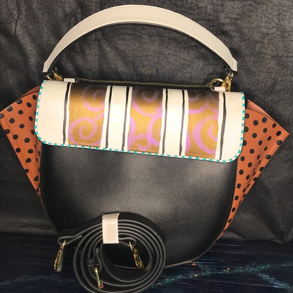 HAND PAINTED BAG - One of a Kind - Picture 2 of 9